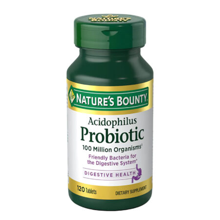 Natures Bounty Acidophilus Probiotic 120 Tablets