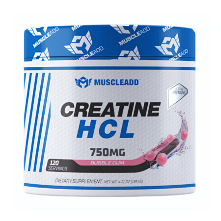 MuscleAdd Creatine HCL 118g, 120 Servings