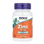 NOW Zinc 50mg 100 Tablets