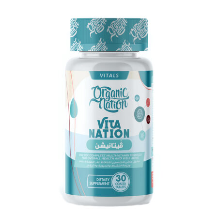 Organic Nation Vita Nation 30  Coated Tablets