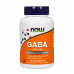 NOW GABA 500mg 100 Capsules