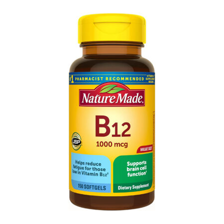 Nature Made B12, 1000mcg 150 Softgels