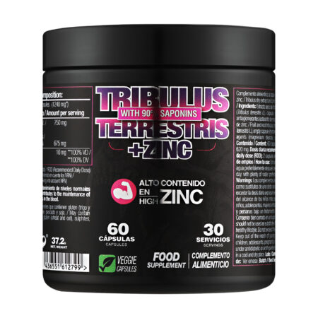 Zoomad Labs Tribuls Terrestris + Zinc 60 Capsules