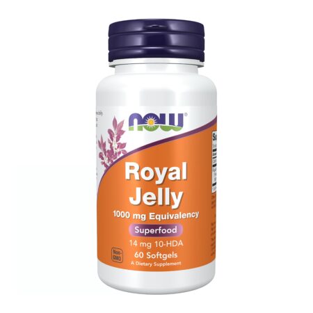 Now Royal Jelly 1000mg 60 Softgels