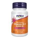 NOW Vitamin D-3 5000iu, 120 Softgels
