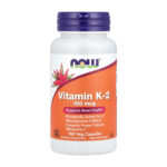 NOW Vitamin K-2, 100mcg 100 Veg Capsules