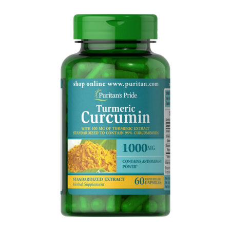 Puritans Pride Turmeric Curcumin 60 Capsules