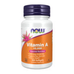 NOW Vitamin A 10.000, 100 Softgels