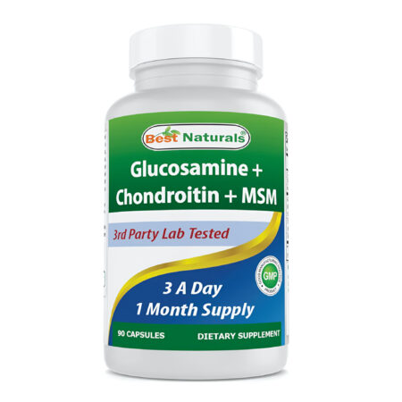 Best Naturals Glucosamine + Chondroitin + MSM 90 Capsules