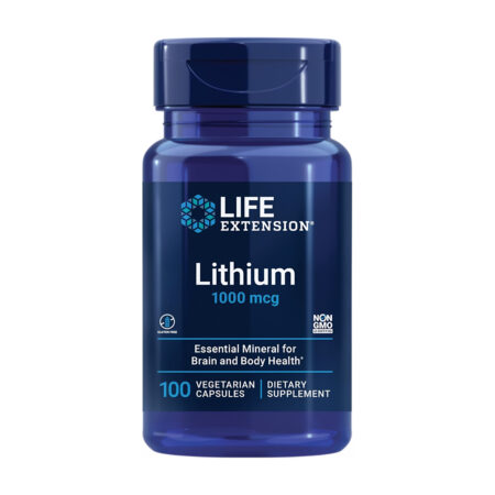Life Extension Lithium 1000mcg 100 Capsules