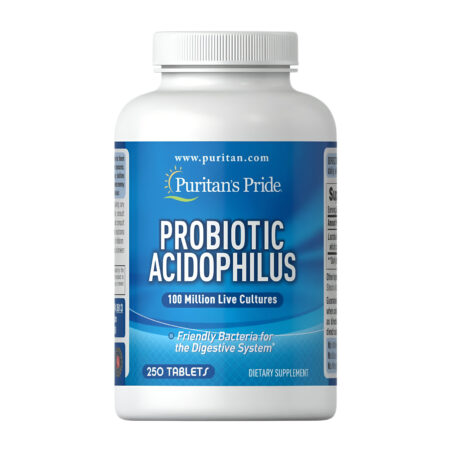 Puritans Pride Probiotic Acidophilus 250 Tablets