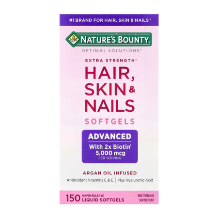 Natures Bounty Hair, Skin & Nails 150 Liquid Softgels