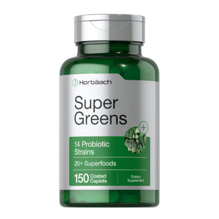 Horbaach Super Greens 150 Coated Caplets