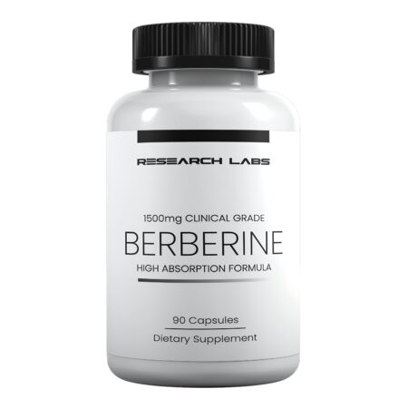 Research Labs Berberine HCL 1500mg 90 Capsules