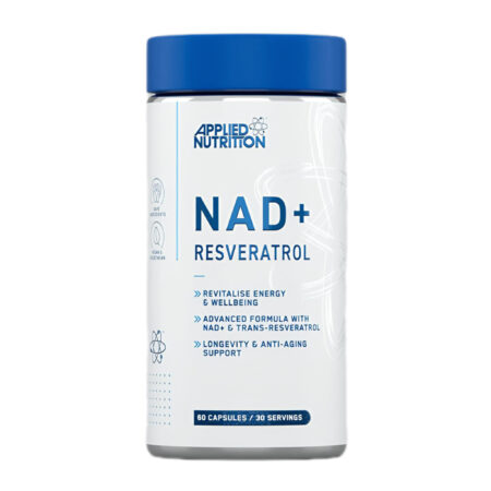 Applied Nutriton NAD+ Resveratrol 60 Capsules
