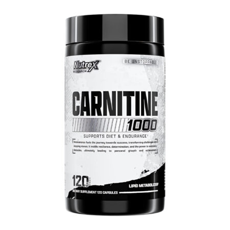 Nutrex L-Carnitine 1000, 120 Capsules