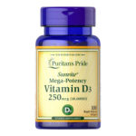 Puritans Pride Vitamin D3, 10.000IU 100 Softgels