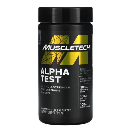 Muscle Tech Alpha Test 120 Capsules