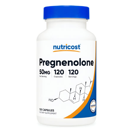 Nutricost Pregnenolone 50mg 120 Capsules