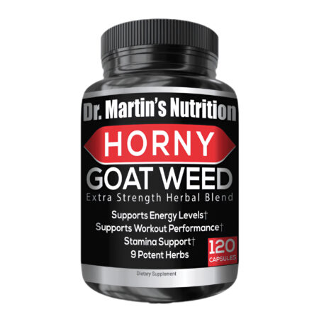 Dr Martins Nutrition Horny Goat Weed 120 Capsules