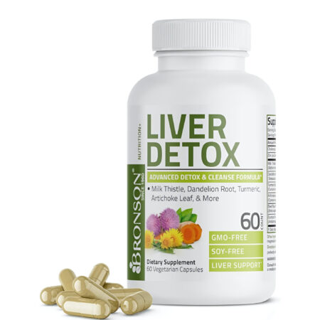 Bronson Liver Detox 60 Vege Capsules