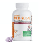 Bronson Vitamin Methyl B-12, 5000mcg 120 Vegetarian Capsules