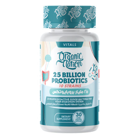 Organic Nation 25 Bllion Probiotics 30 Capsules