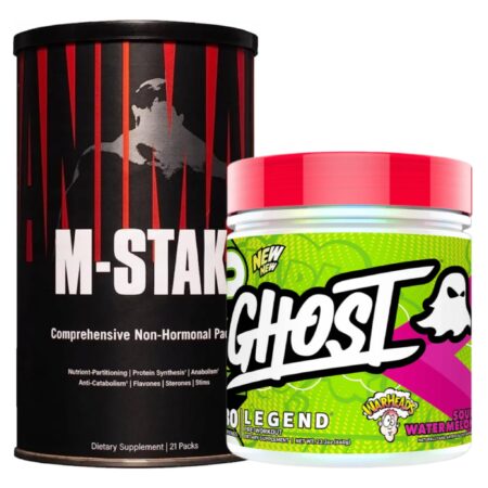 Anabolic Muscle Builder Stack (M-Stak + Ghost Legend)