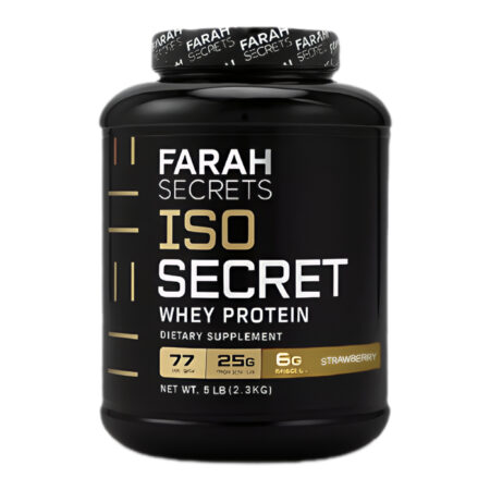 Farah Secrets Iso Secret 2.3kg 77 Servings Strawberry