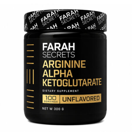 Farah Secrets Arginine Alpha Ketoglutarate 300g 100 Servings Unflavored