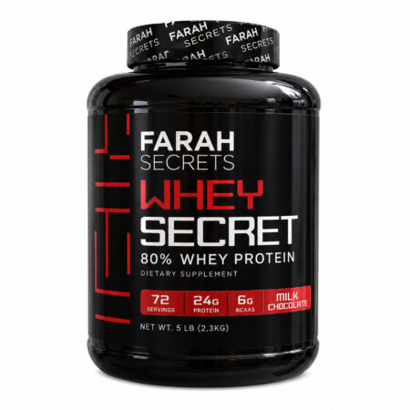 Farah Secrets Whey Secret 2.3kg 72 Servings Milk Chocolate