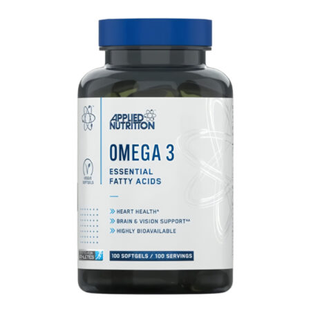 Applied Nutrition Omega 3, 100 Softgels