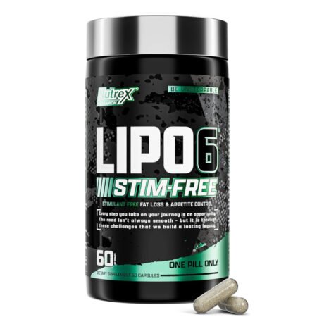 Nutrex Lipo6 Stim-Free 60 Capsules