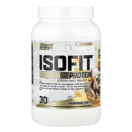Nutrex ISOFIT 1kg, 30 Servings Bananas Foster